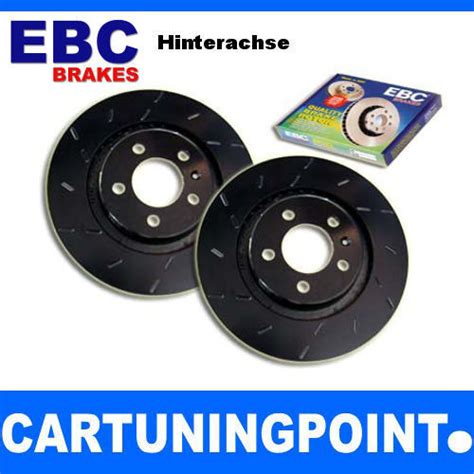 EBC Brake Discs Rear Black Dash For Skoda Superb 3T4 USR1410 EBay