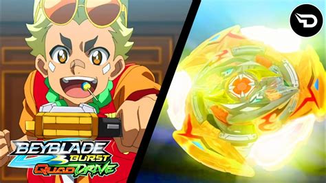 English Dub Beyblade Burst Quaddrive Episode 02 Bel Daizora Vs Ranzo Kiyama Rip Of