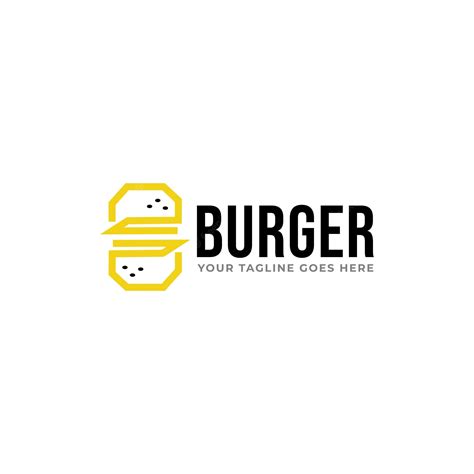 Premium Vector Burger Cafe Burger Logo Emblem Label