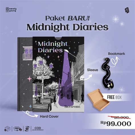 Jual Novel Midnight Diaries By Malioboro Hartigan Skysphire Bukune