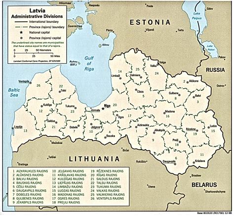 Maps Of Latvia