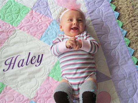 This Baby Quilt Turned Out Adorable Customquiilting