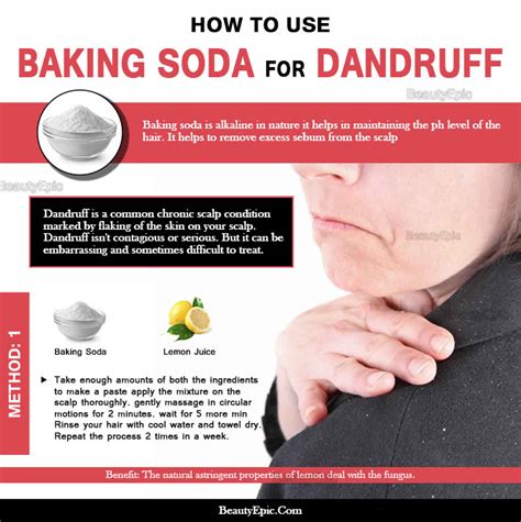 How To Remove Dandruff With Baking Soda?