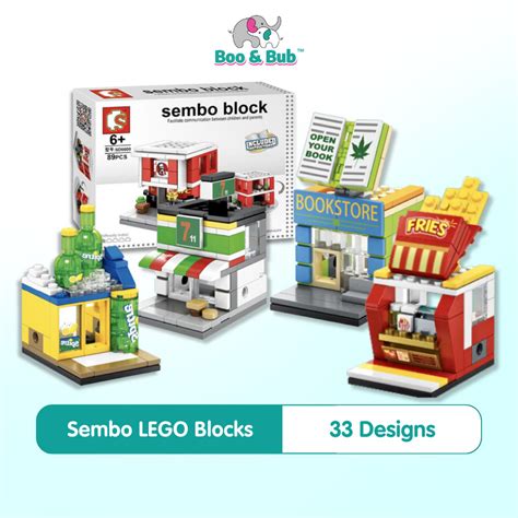 HOTSembo Block City Mini Retail Store Street View Building Blocks