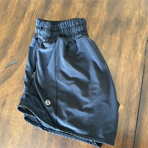 Hotty Hot High Rise Lined Shorts Inch Black Depop
