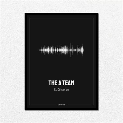 Ed Sheeran - The A Team – Printawave