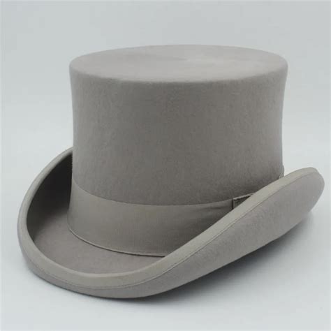 135cm 100 Wool Sherlock Holmes Steampunk Hat Women Men Mad Hatter Top