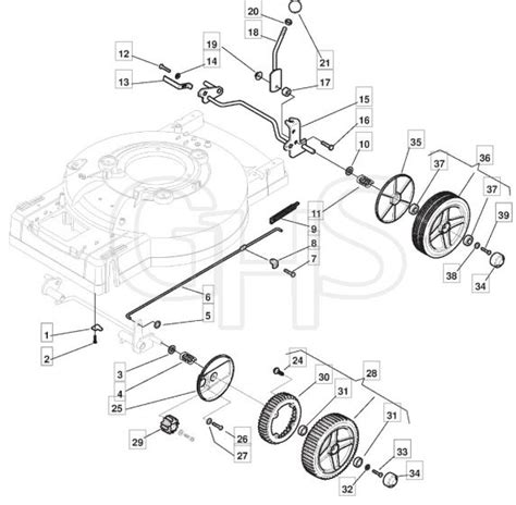 MULTICLIP 535 PD 4S 2012 2013 293533038 MFR Mountfield Rotary