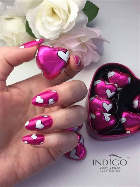 Pin On Valentines Day Valentines Nail Art Designs Trendy Nail Art