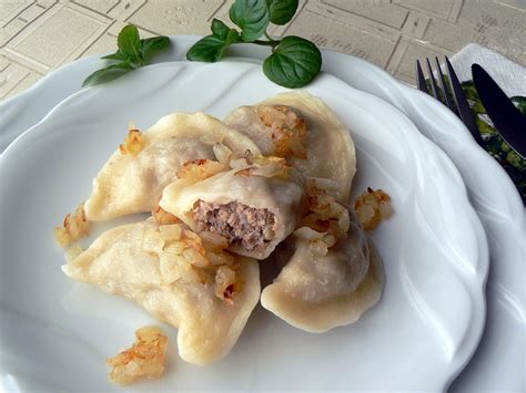 Pierogi Z Mi Sem I Kasz Gryczan Przepis Przyslijprzepis Pl