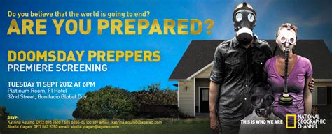 Are You Ready For Doomsday National Geographic S Doomsday Preppers