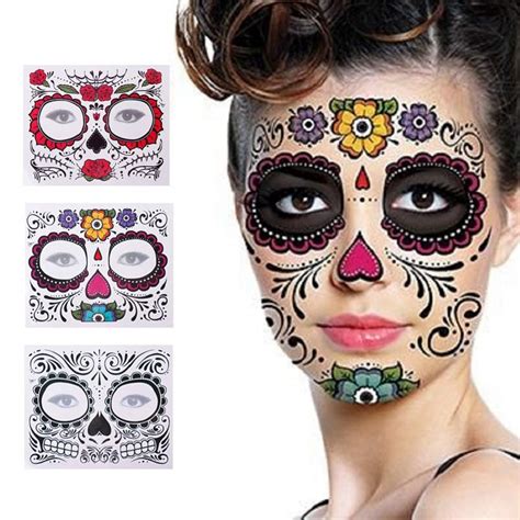 day of the dead makeup - The Beauty Life