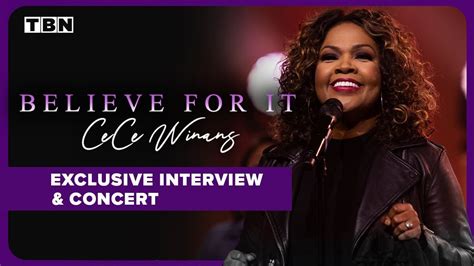 CeCe Winans: Believe For It Concert + NEW Exclusive Interview ...