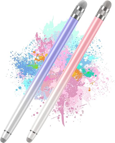 Bopomofo Tablet Stift 2 Stück Touchscreen Stift Hochpräzise Faserspitze