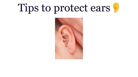 Tips To Protect Ears Tips Online Classes Tips To Protect Ear From