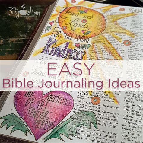 Easy Bible Journaling Ideas Heidi St John