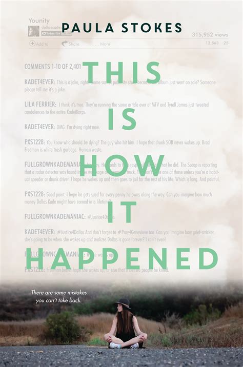 This is How it Happened by Paula Stokes | Goodreads