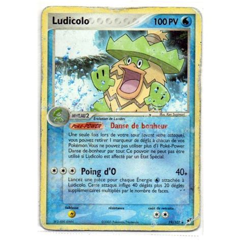 Ludicolo 19107 Ex Deoxys Carte Pokemon