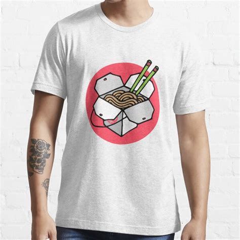 Chinese Takeout Box Asian Noodle Takeaway T Shirt For Sale By