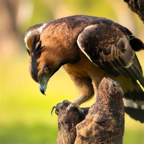 Cómo se comparan las garras del águila crestada con otras especies de