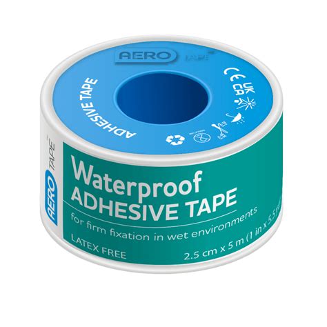 Aerotape Waterproof Adhesive Tape 25cm X 5m Aero Healthcare