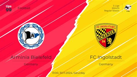 Arminia Bielefeld Vs FC Ingolstadt 30 11 2024 At 3 Liga 2024 25