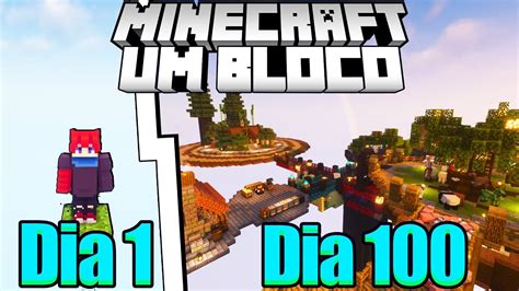 Sobrevivi Dias Em Apenas Um Bloco No Minecraft O Filme Youtube