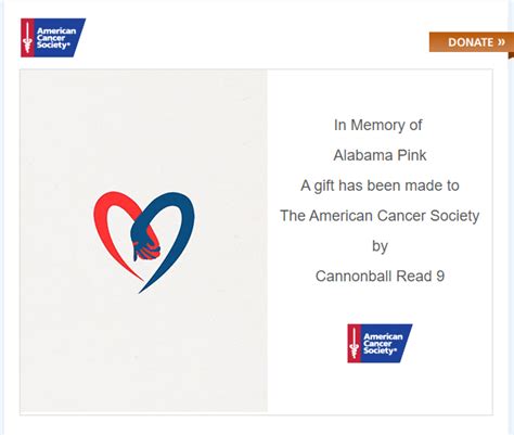 How To Donate To The American Cancer Society In Memory Cancerwalls