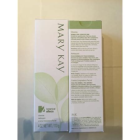 Amazon Mary Kay Botanical Effects Facial Cleanse Formula 1 4 Oz