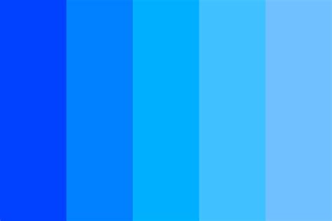 Blue Colors of the Sky Color Palette