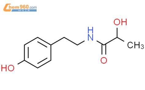 781674 18 8 2 hydroxy N 2 4 hydroxyphenyl ethyl propanamide化学式结构式分子