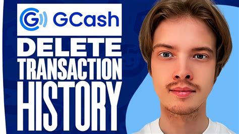 How To Delete Transaction History In Gcash Youtube