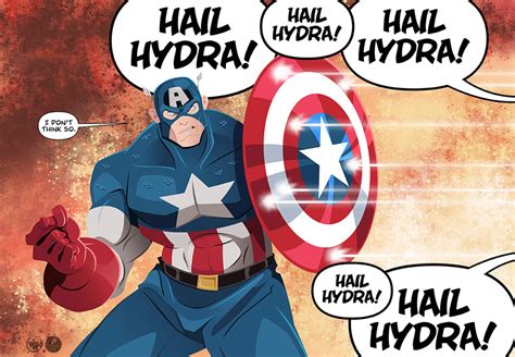 Captain America: Hail Hydra! by AndrewJHarmon on DeviantArt