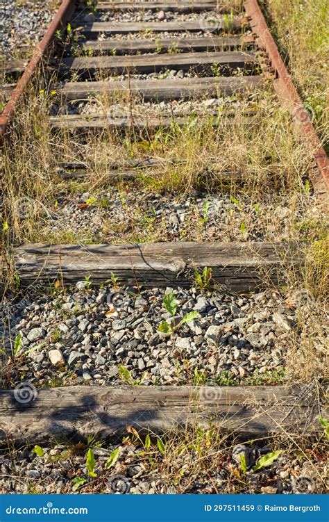 Old Unused Railway Tracks Stock Image Image Of Iron