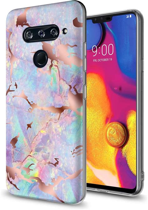 Amazon J D Case Compatible For LG V40 ThinQ Case LG V40 Case