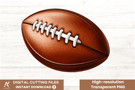 American Football Clipart Png Design Graphic By An Graphics