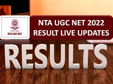 UGC NET Result 2022 21 Declared Ugcnet Nta Nic In Get Direct Links To