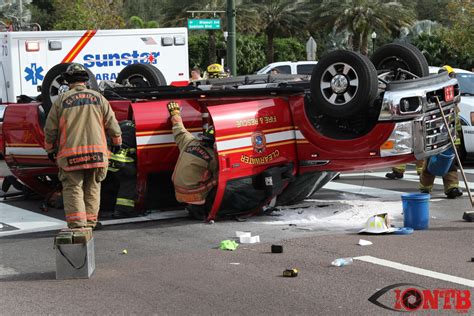 Extrication Crash Involving a Clearwater Fire & Rescue Vehicle - IONTB