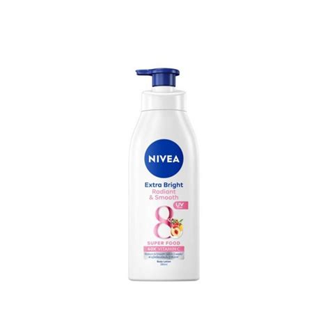 Nivea Extra Bright Radiant Smooth Lotion With Uv Filter Ml