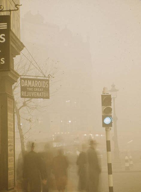 vintage everyday: Photos of the London Smog Disaster of 1952 | London ...