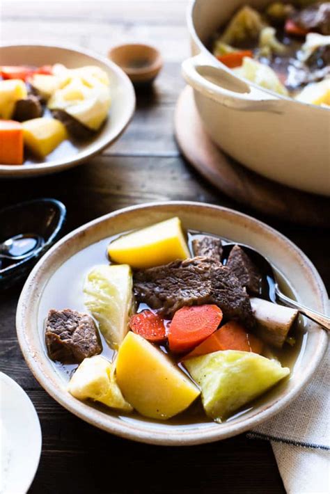 Instant Pot Beef Nilaga Filipino Beef And Vegetable Soup Kitchen