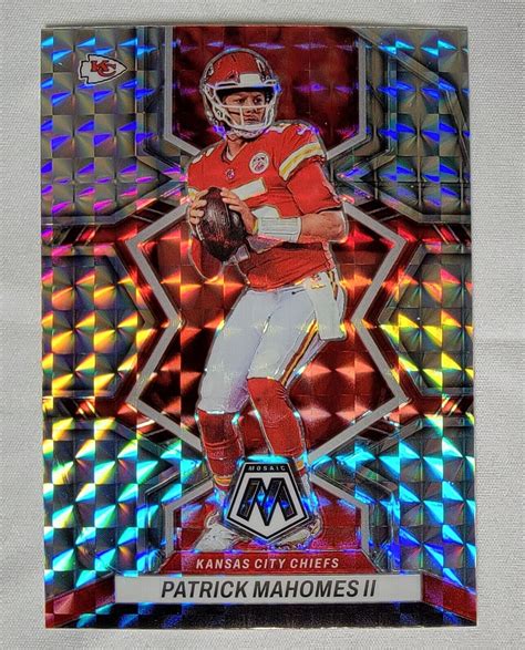 Mavin Mosaic Silver Mosaic Kansas City Mvp Patrick Mahomes