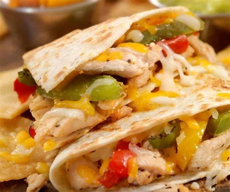 Air Fryer Chicken Quesadilla Fork To Spoon