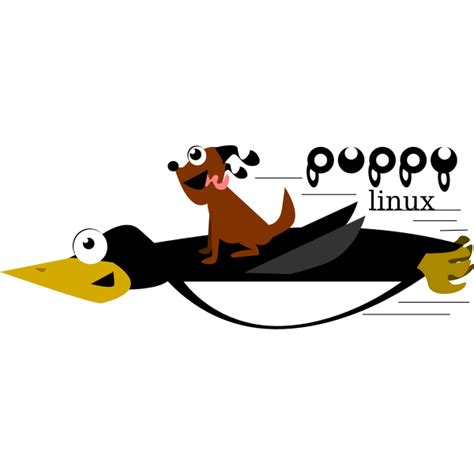 Puppy Linux Tux Free Svg