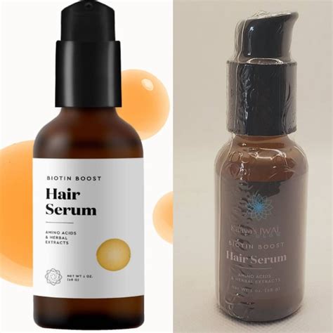 Hair Growth Serum Biotin Etsy