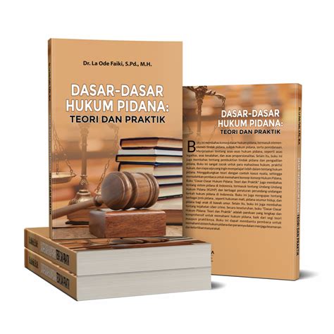 Dasar Dasar Hukum Pidana Teori Dan Praktik Mata Kata Inspsirasi