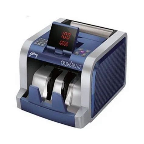 Fully Automatic Godrej Crusader Lite Note Counting Machine Hopper Capacity 200 Notes Counting