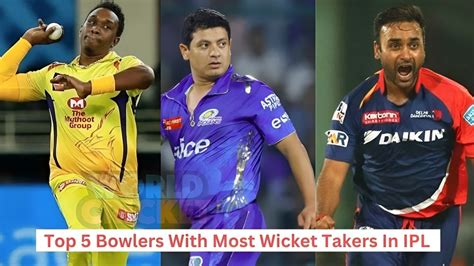 Top 5 Bowlers With Most Wicket Takers In Ipl