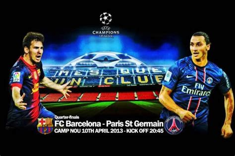 L Ch B Ng Barcelona Vs Psg Ng Y B O B Ng T Ng H P