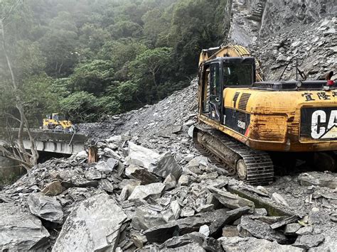 舊蘇花公路觀音段坍方 公路總局派員搶通 生活 中央社 Cna